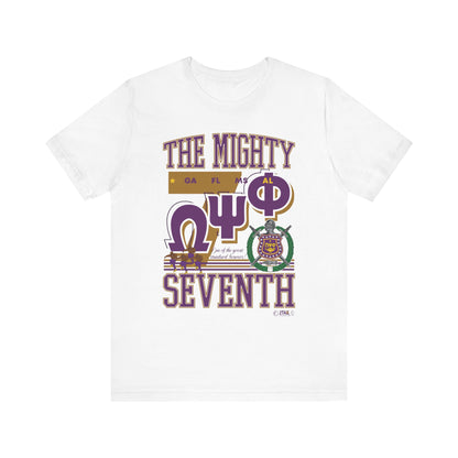 Seventh District of Omega Psi Phi - Unisex Jersey Short Sleeve Tee