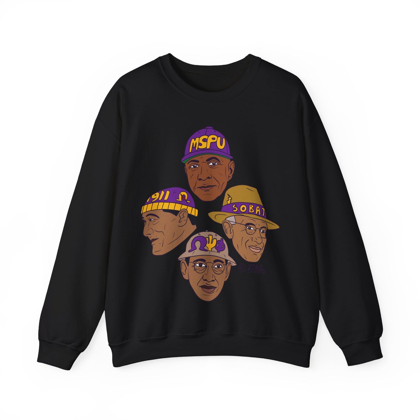 O Most Noblemen of Omega Psi Phi - Unisex Heavy Blend™ Crewneck Sweatshirt