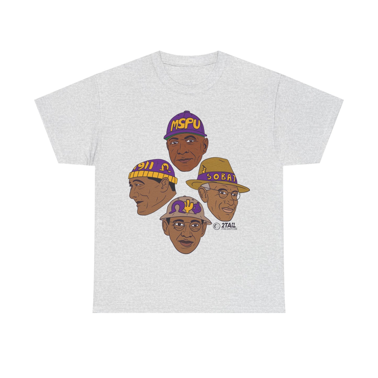 O Most Noblemen of Omega Psi Phi - Unisex Heavy Cotton Tee