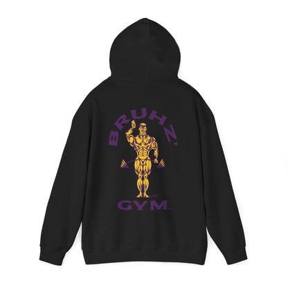 Bruhz' Gym Double Sided Multicolor - Unisex Heavy Blend™ Hooded Sweatshirt