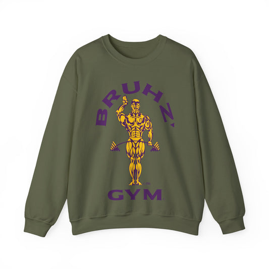 Bruhz' Gym Multi Color - Unisex Heavy Blend™ Crewneck Sweatshirt