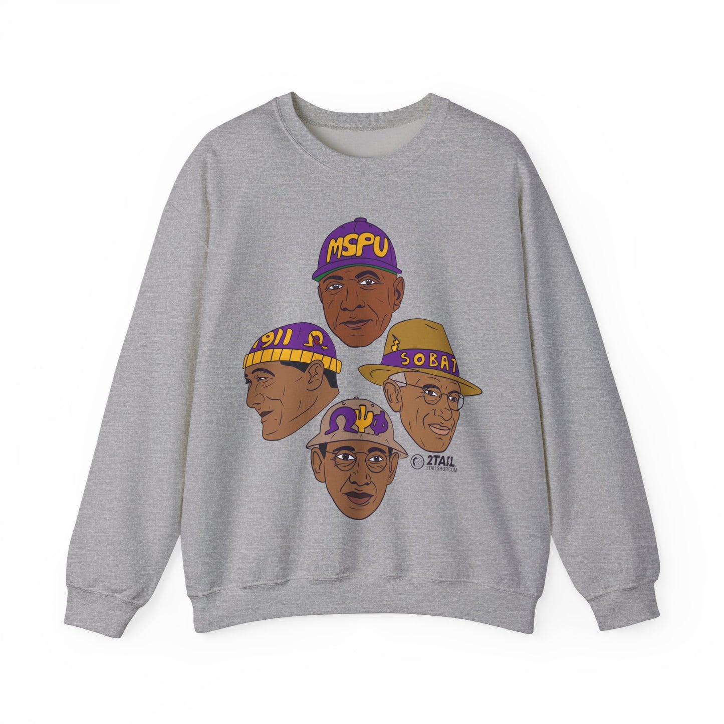 O Most Noblemen of Omega Psi Phi - Unisex Heavy Blend™ Crewneck Sweatshirt
