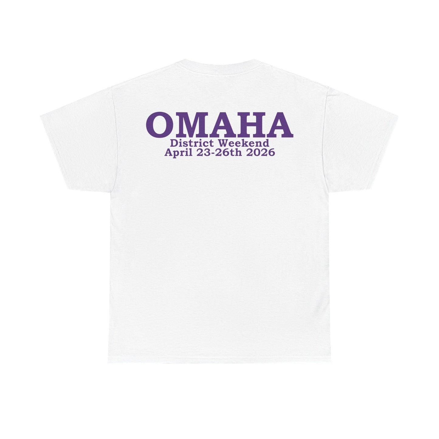 2026 Eighth District of Omega Psi Phi - Unisex Heavy Cotton Tee