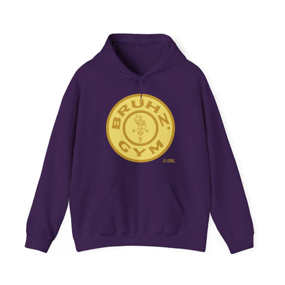Bruhz' Gym Double Sided Multicolor - Unisex Heavy Blend™ Hooded Sweatshirt