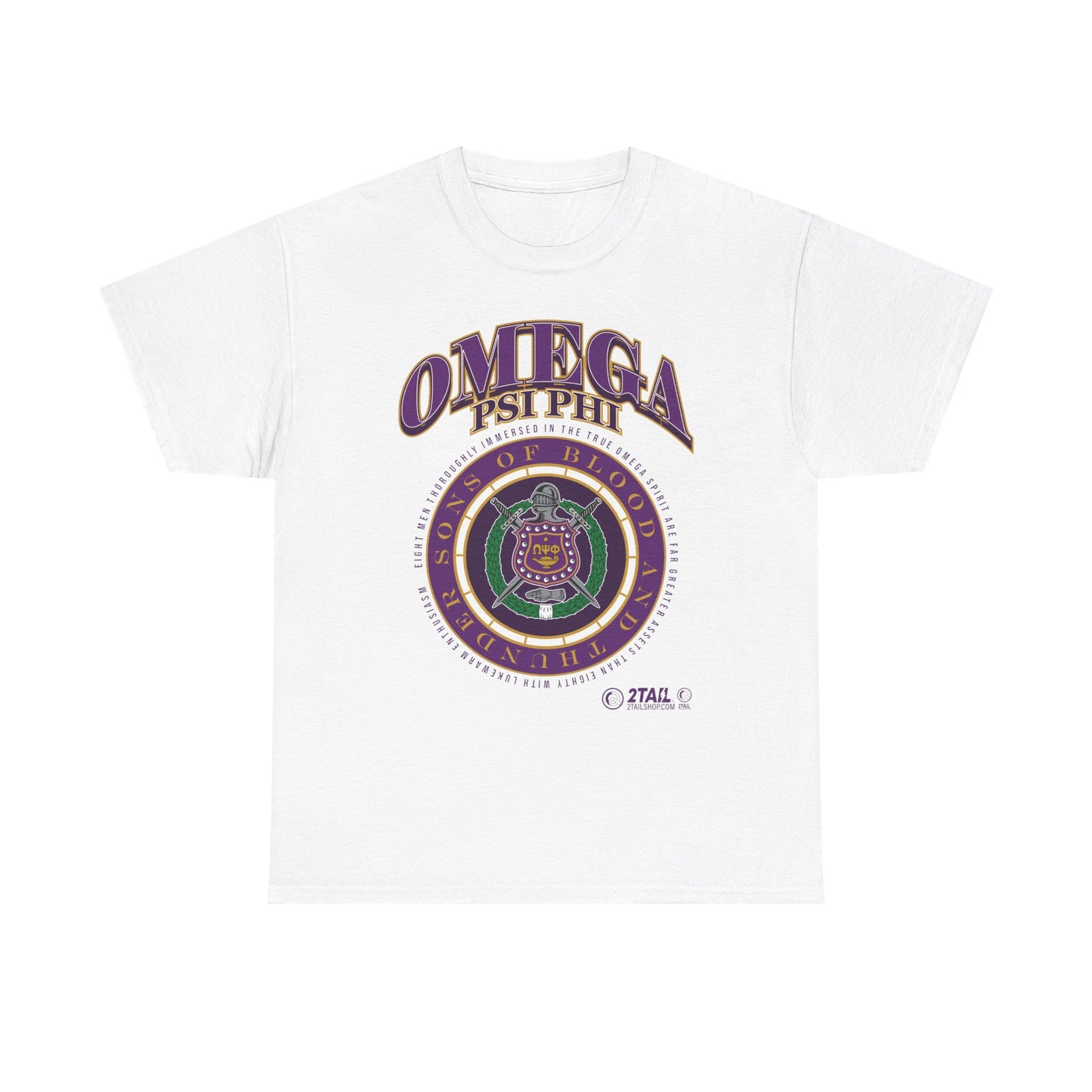 Wheel of Omega - Unisex Heavy Cotton Tee