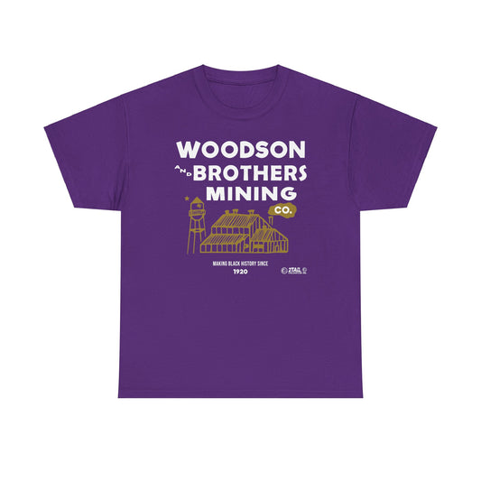 Fourth District of Omega Psi Phi Woodson Mining - Unisex Heavy Cotton Tee