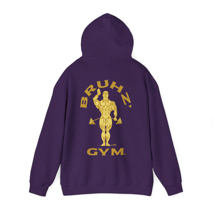 Bruhz' Gym Double Sided Multicolor - Unisex Heavy Blend™ Hooded Sweatshirt