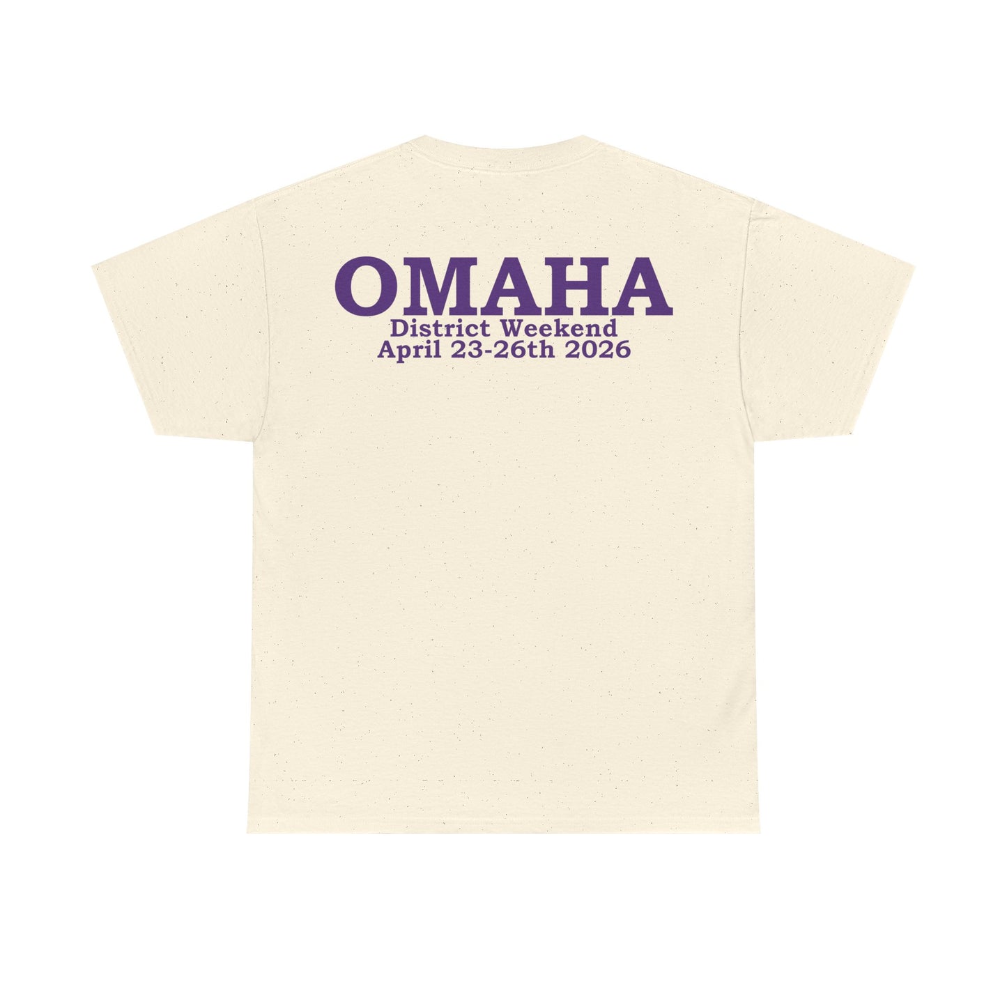 2026 Eighth District of Omega Psi Phi - Unisex Heavy Cotton Tee