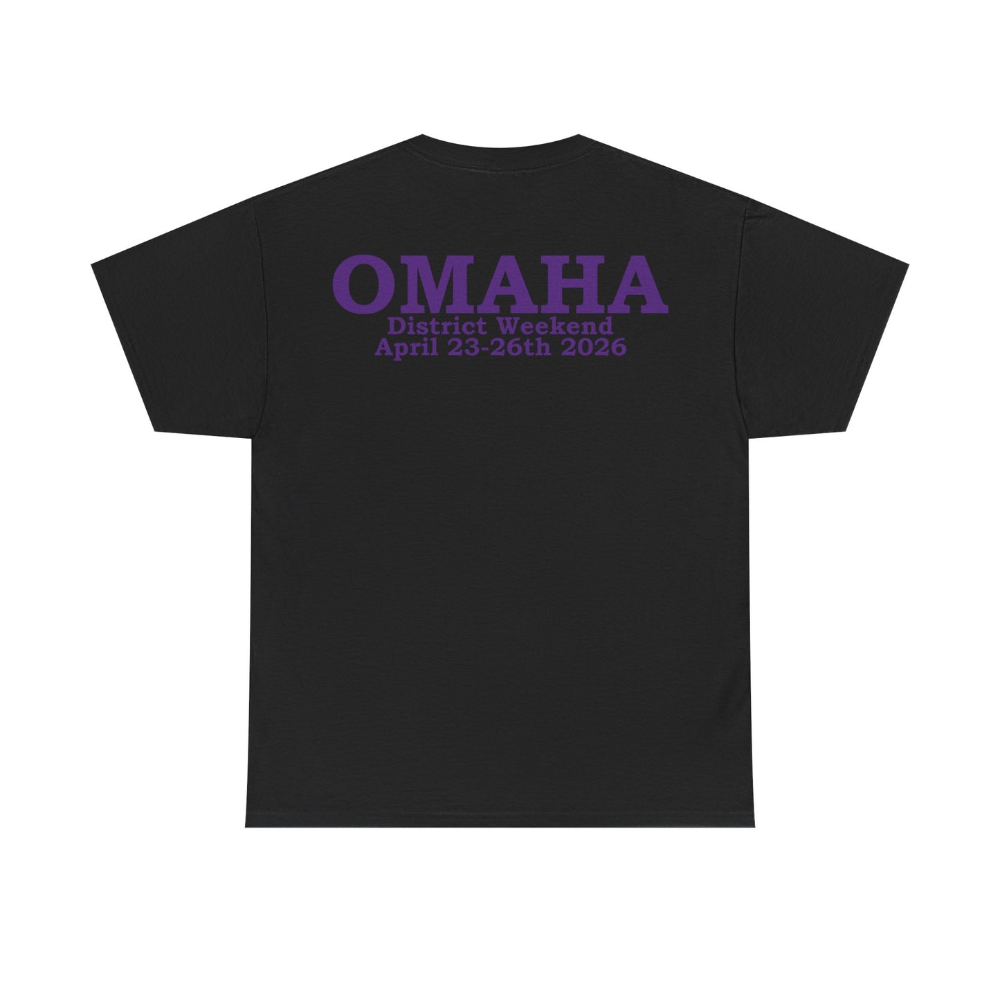 2026 Eighth District of Omega Psi Phi - Unisex Heavy Cotton Tee