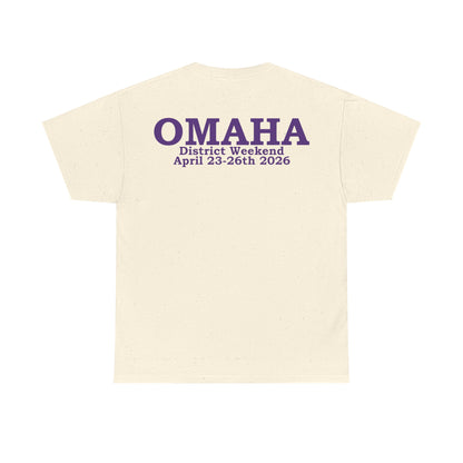 2026 Eighth District of Omega Psi Phi - Unisex Heavy Cotton Tee