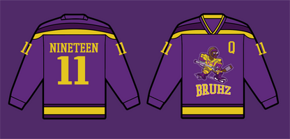 *PREORDER* Mighty Bruhz Omega Psi Phi - Hockey Jersey
