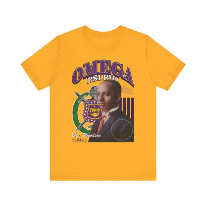 Omega Psi Phi Mr. Carter - Unisex Jersey Short Sleeve Tee