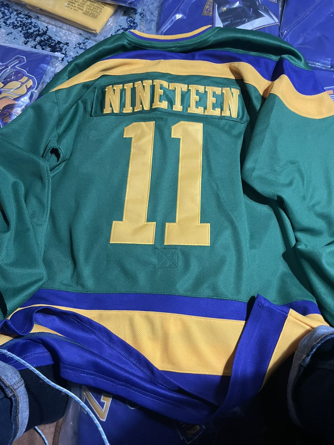 *PREORDER* Mighty Bruhz Omega Psi Phi - Hockey Jersey