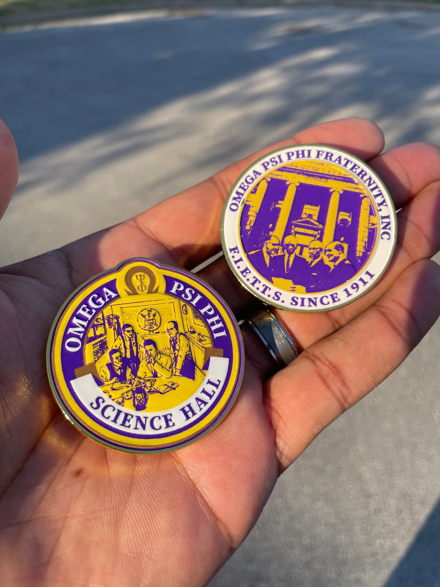 Omega Psi Phi 2026 Summer Lapel Pins