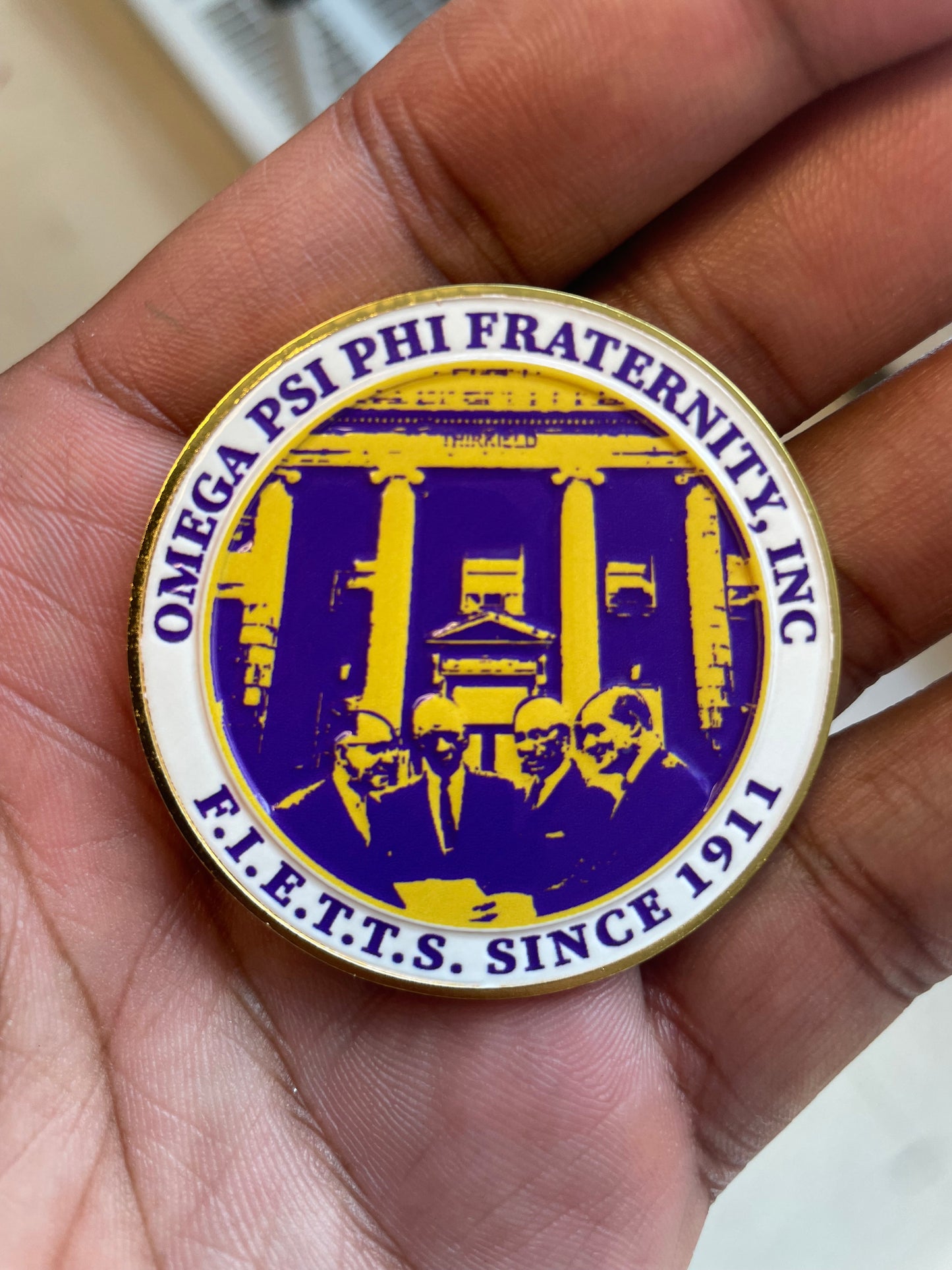 Omega Psi Phi 2026 Summer Lapel Pins