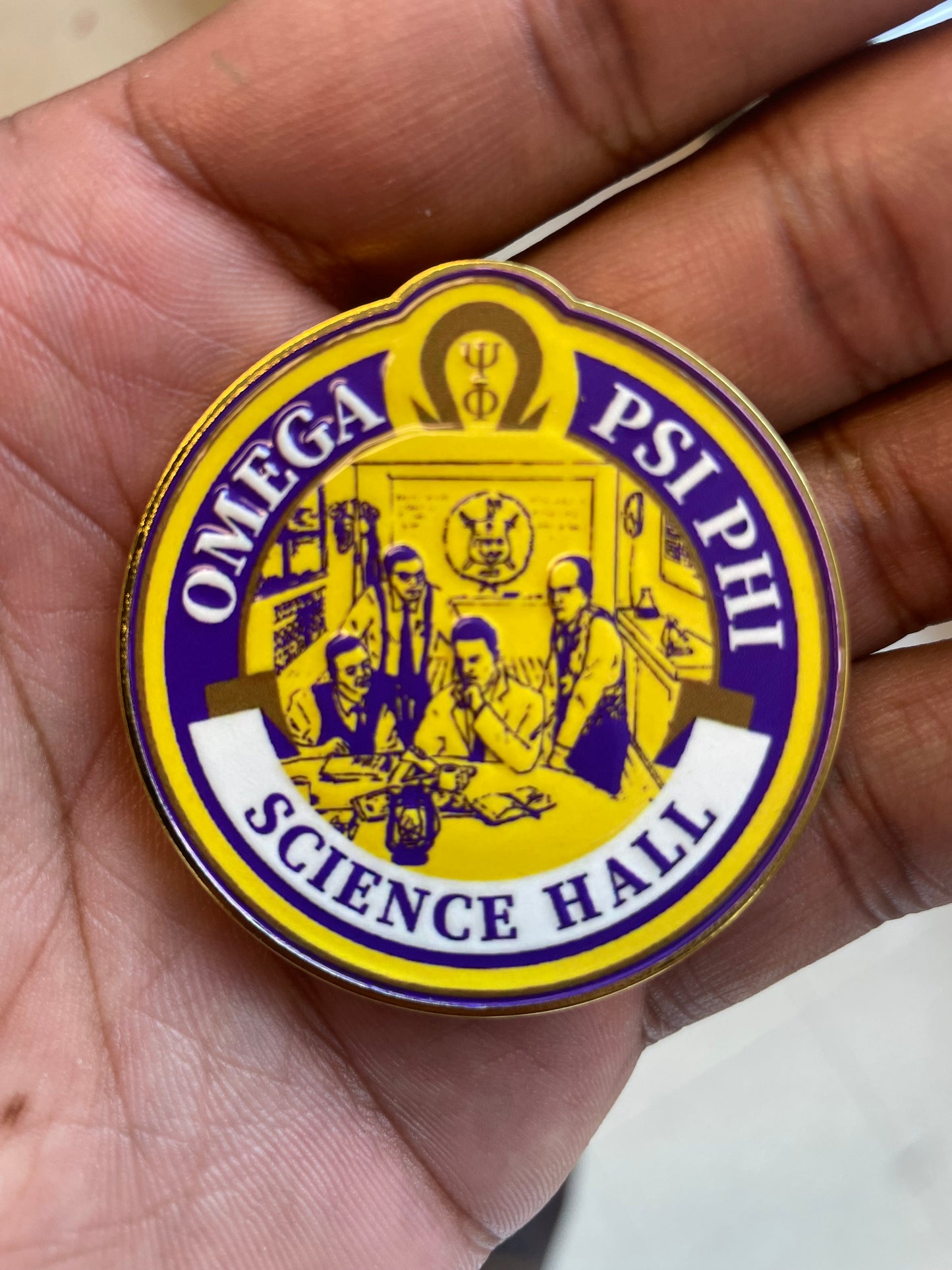 Omega Psi Phi 2026 Summer Lapel Pins