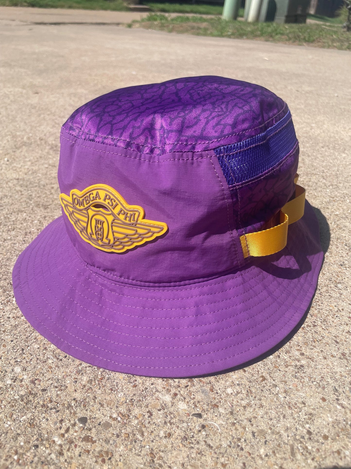 Fly Brothers of Omega Psi Phi – Bucket Hat w/ Adjustable Fastener