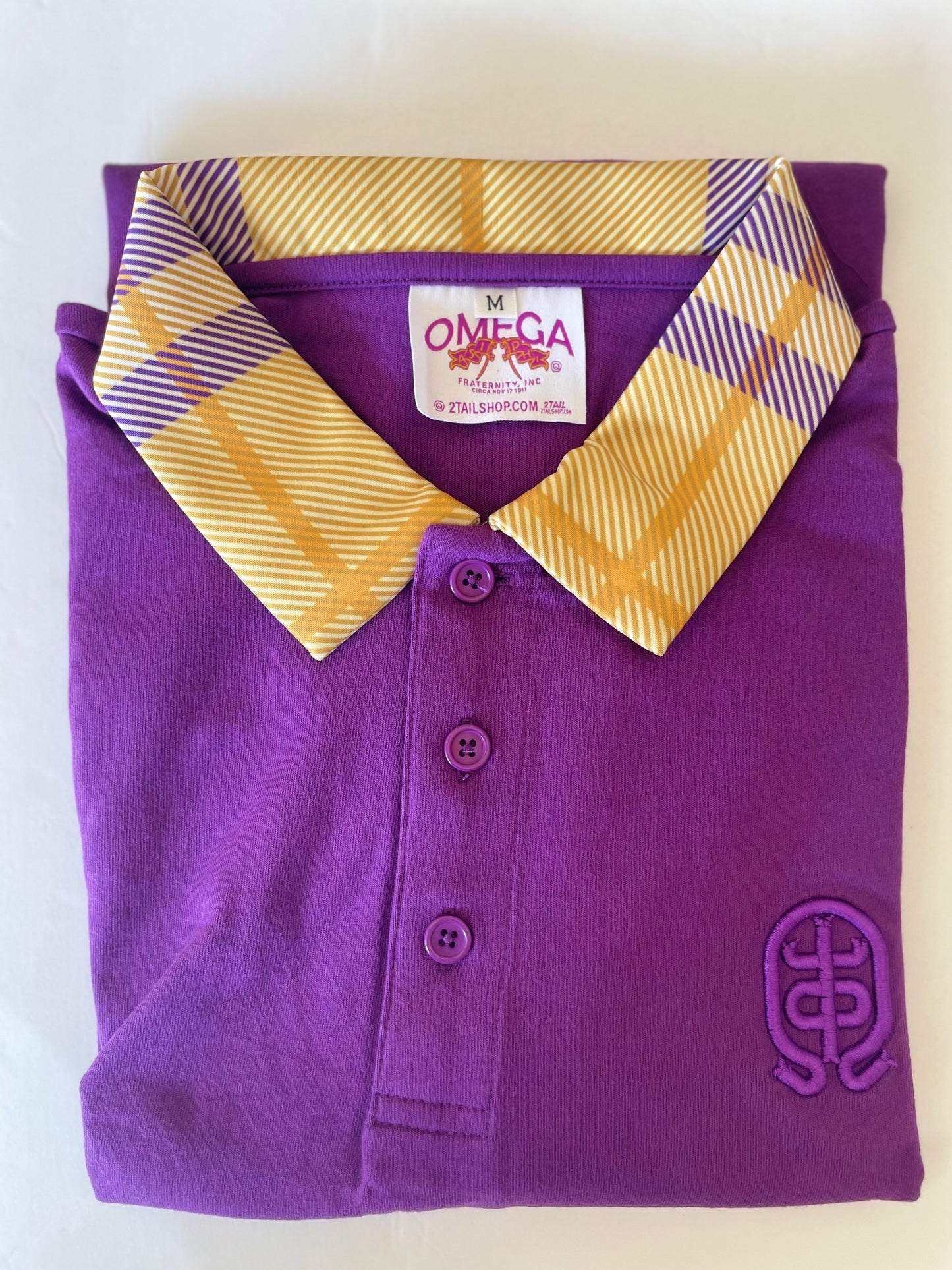 BRUHberry - Monogramed Cotton Polo