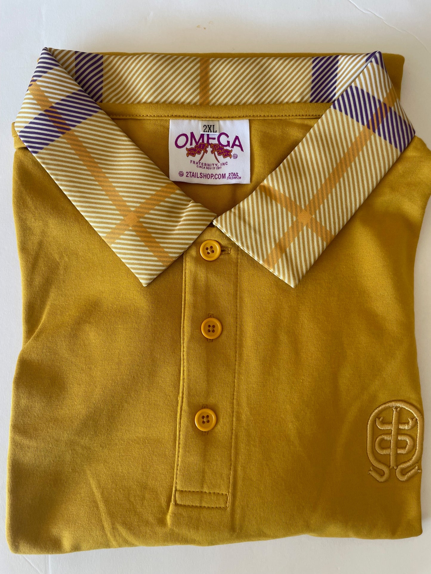 BRUHberry - Monogramed Cotton Polo