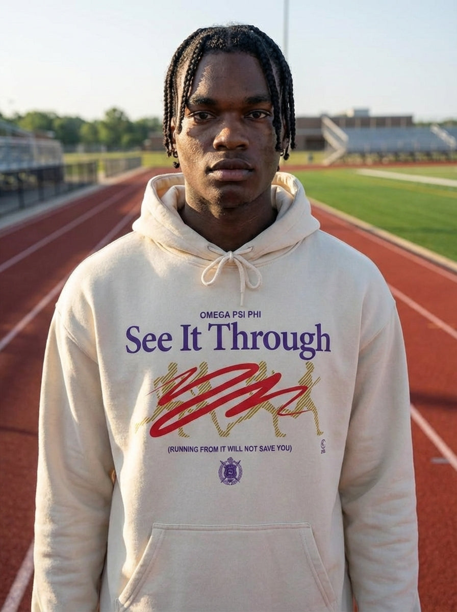 See It Through to Omega Psi Phi - Unisex Hoodie