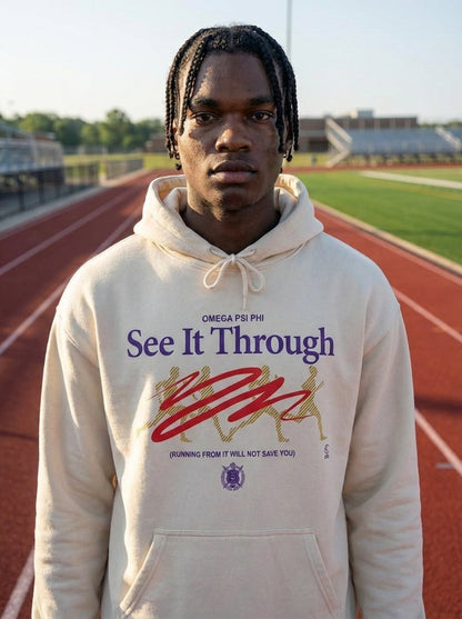 See It Through to Omega Psi Phi - Unisex Hoodie