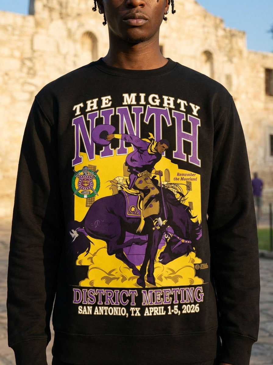 2026 Ninth District Meeting Omega Psi Phi - Unisex Sweatshirt