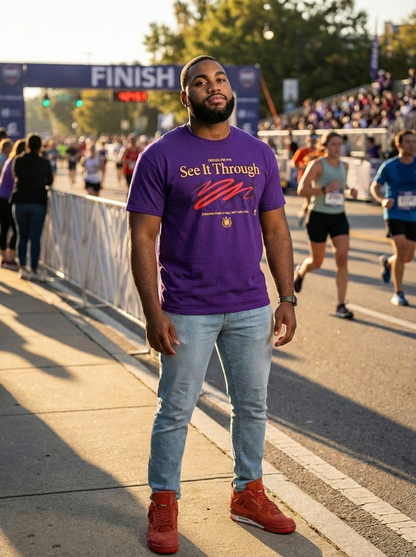 See It Through to Omega Psi Phi - Unisex Heavy Cotton Tee