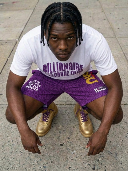 Omega Psi Phi Da Boots - Men's Athletic Shorts