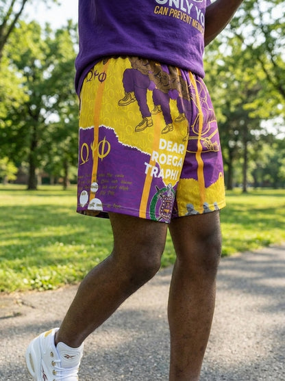 IG Collage Omega Psi Phi  – Men’s Athletic Shorts