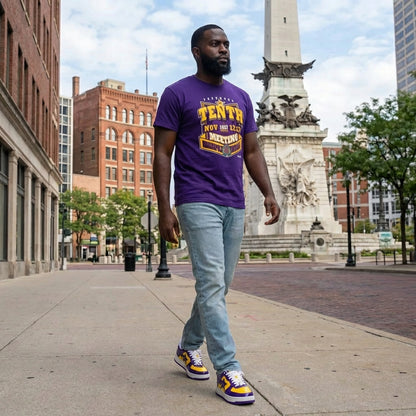 1937 Meeting for the 10th District of Omega Psi Phi- Unisex Jersey Short Sleeve Tee