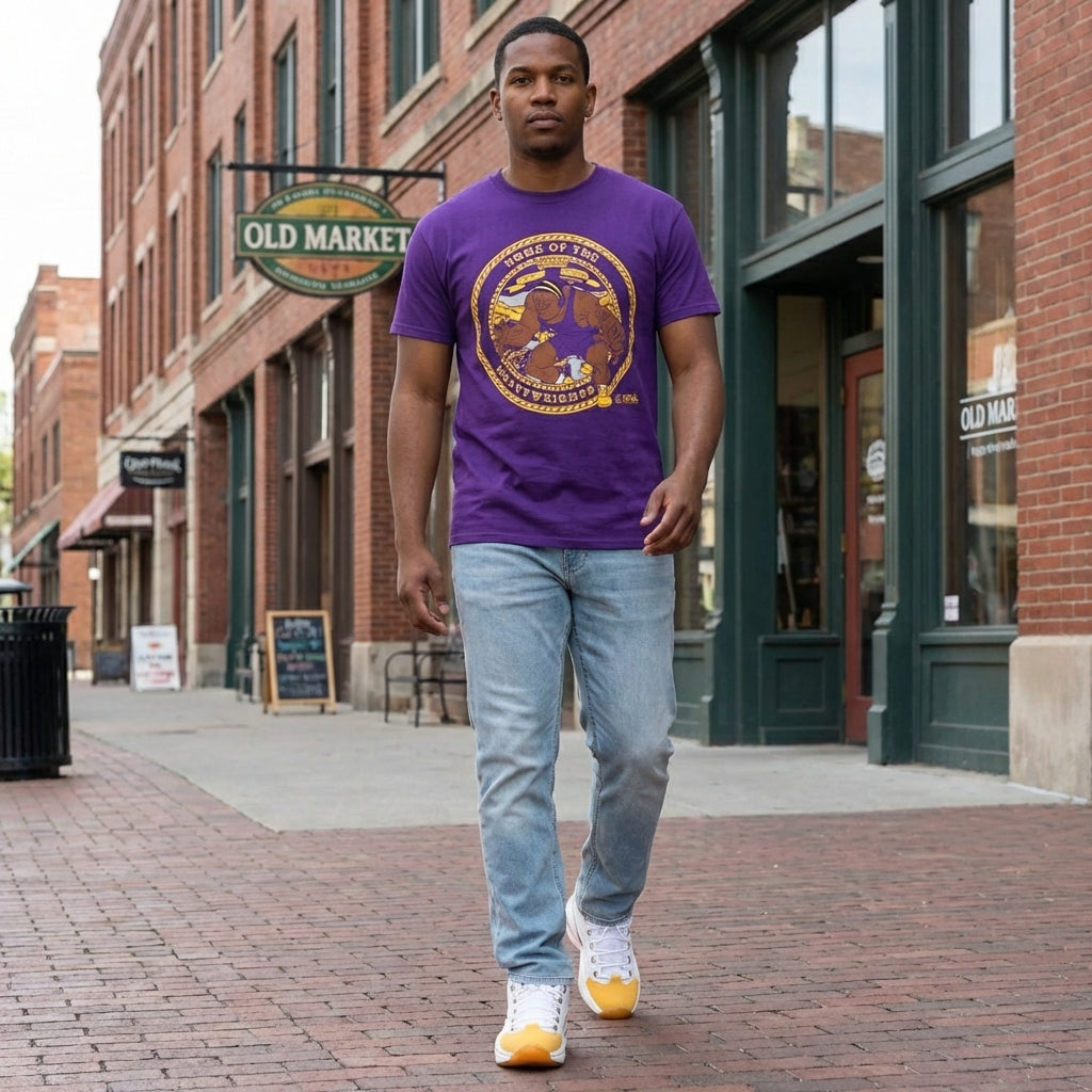 2026 Eighth District of Omega Psi Phi - Unisex Heavy Cotton Tee