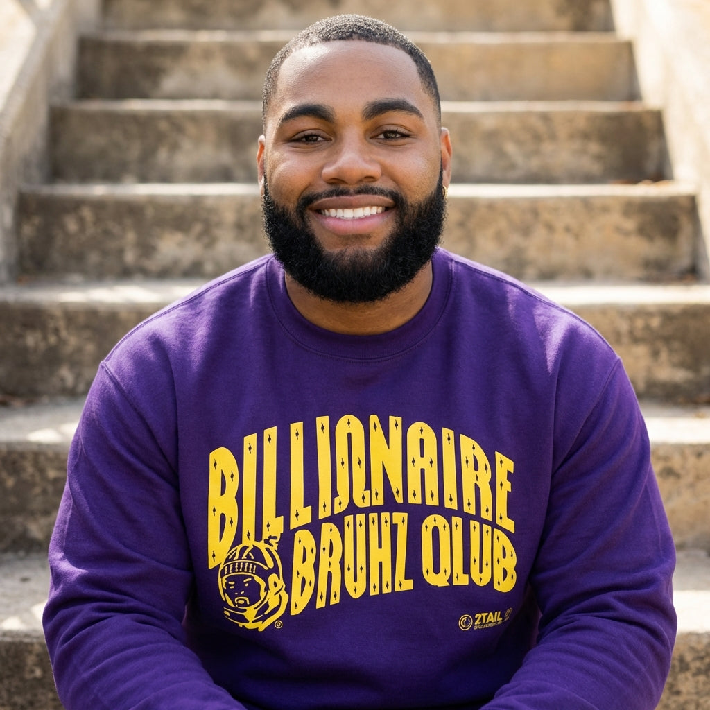 Bruhz Qlub Omega Psi Phi - Unisex Heavy Blend™ Crewneck Sweatshirt
