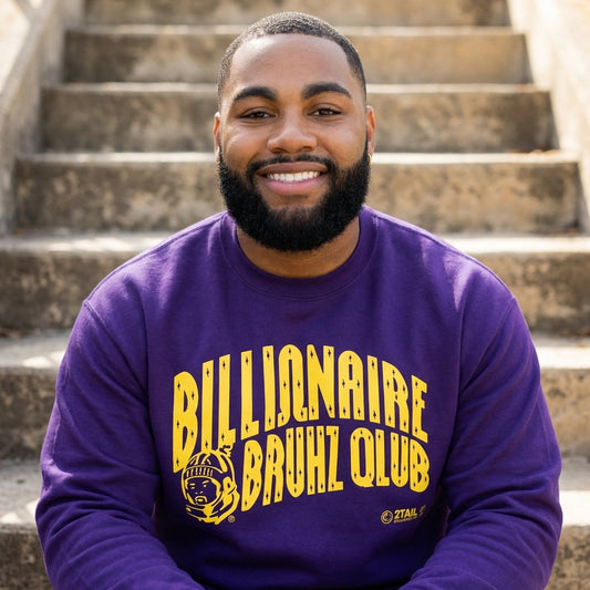 Bruhz Qlub Omega Psi Phi - Unisex Heavy Blend™ Crewneck Sweatshirt