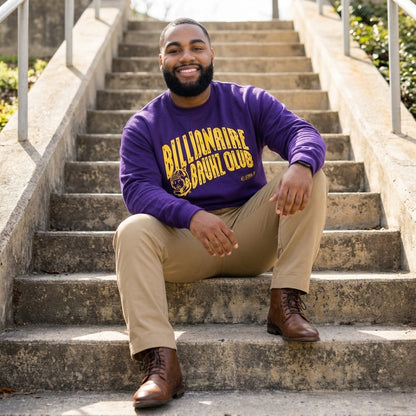 Bruhz Qlub Omega Psi Phi - Unisex Heavy Blend™ Crewneck Sweatshirt