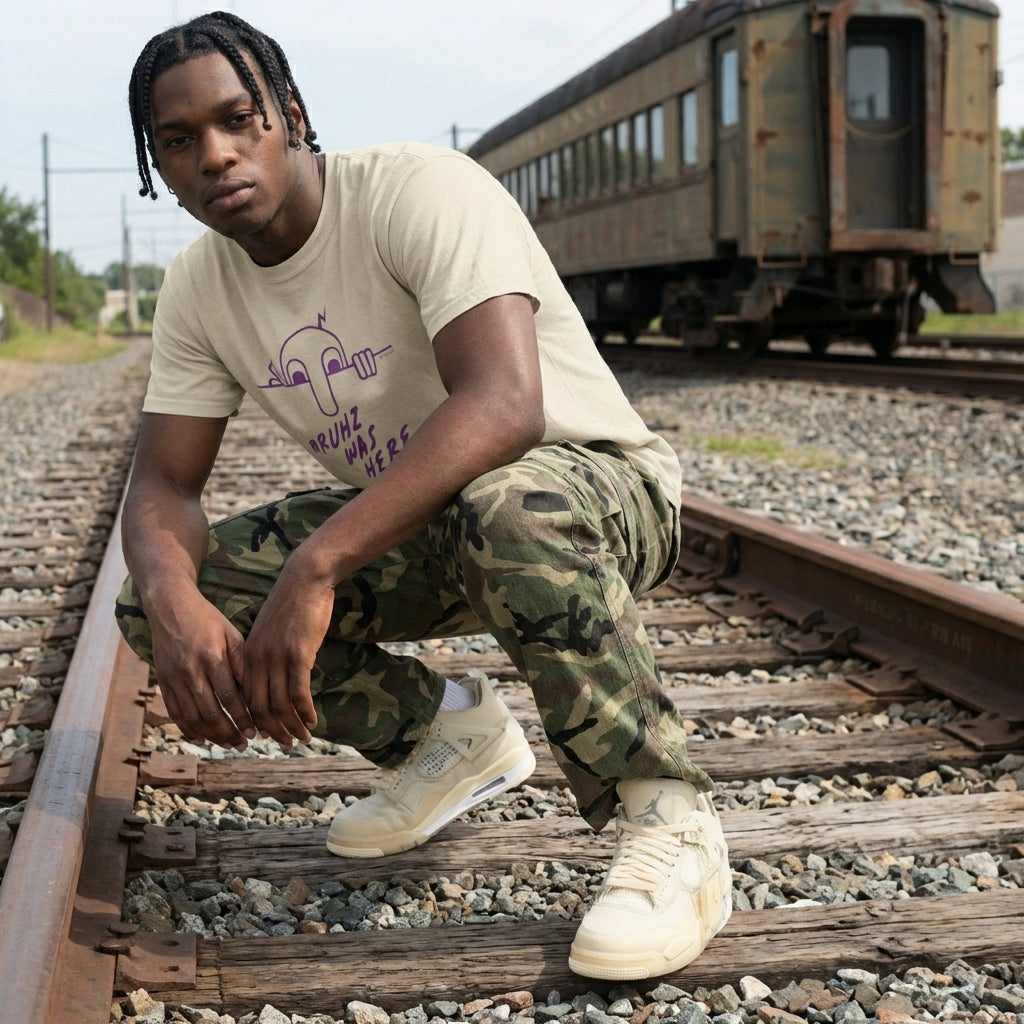 Bruhz Was Here - Unisex Heavy Cotton Tee