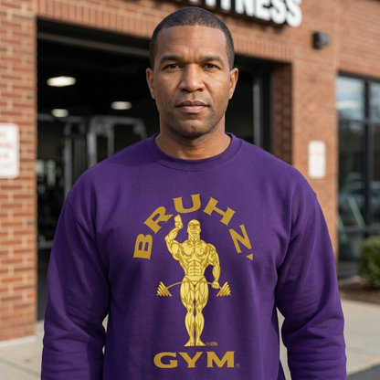 Bruhz' Gym Multi Color - Unisex Heavy Blend™ Crewneck Sweatshirt