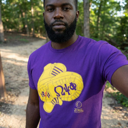 Classic Gold Boots of Omega Psi Phi - Unisex classic tee