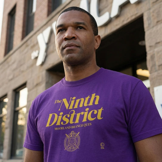 ClassiQ Ninth District of Omega Psi Phi - Unisex Heavy Cotton Tee