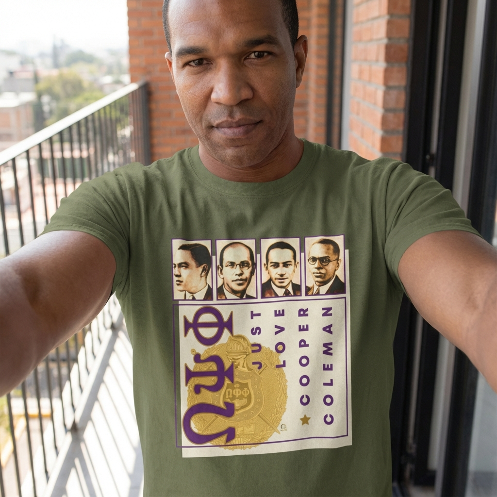 Founders Cards Omega Psi Phi - Unisex Heavy Cotton Tee