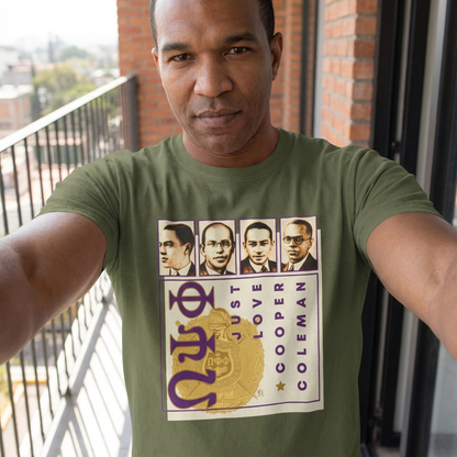 Founders Cards Omega Psi Phi - Unisex Heavy Cotton Tee