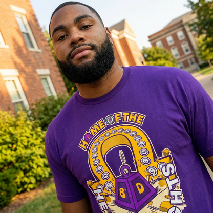 Heavyw8 Eighth District of Omega Psi Phi - Unisex Heavy Cotton Tee