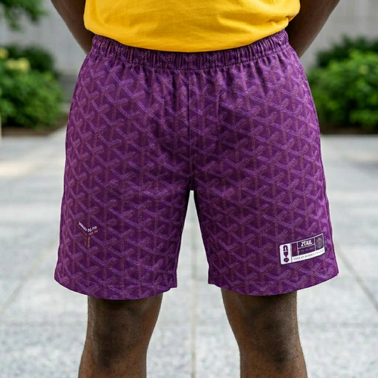 Omega Psi Phi Da Bruhz Yard - Men's Athletic Shorts