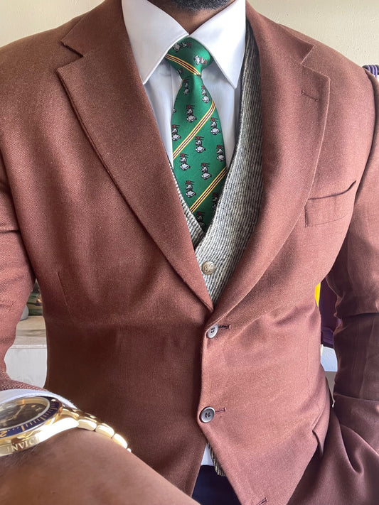 Ties of Omega Psi Phi - Bespoke Bruhz Neckties