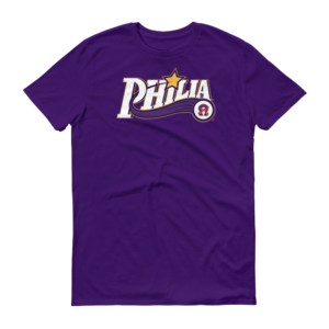 Philia White Letters - Short-Sleeve T-Shirt