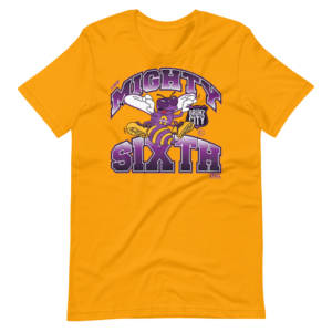 Omega Psi Phi The Mighty Sixth - Short-Sleeve Unisex T-Shirt