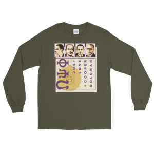 Founders Card Omega Psi Phi - Men’s Long Sleeve Shirt