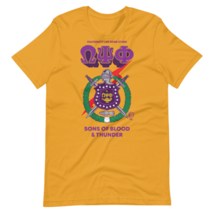 SOBAT SU21 Full Color Omega Psi Phi - Short-Sleeve Unisex T-Shirt