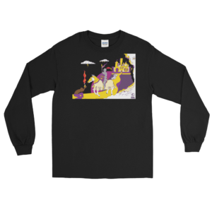 Vintage Omega Psi Phi Journey - Men’s Long Sleeve Shirt