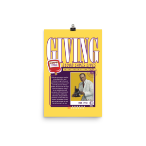 Omega Psi Phi Drew Blood - Photo paper poster
