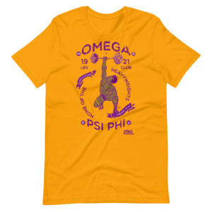 Omega Psi Phi Fighting Trim for the 8th - Short-Sleeve Unisex T-Shirt